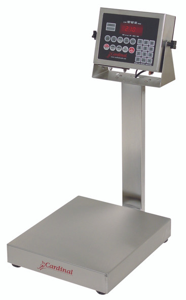 Cardinal EB-15-210, Stainless Steel Bench Scale & Indicator, 15lb x 0.005lb NTEP