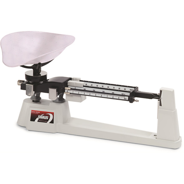 Ohaus, 720-SO, Triple Beam 700 Series, Mechaincal Balance, 610 g x 0.1 g, Stainless Steel Scoop