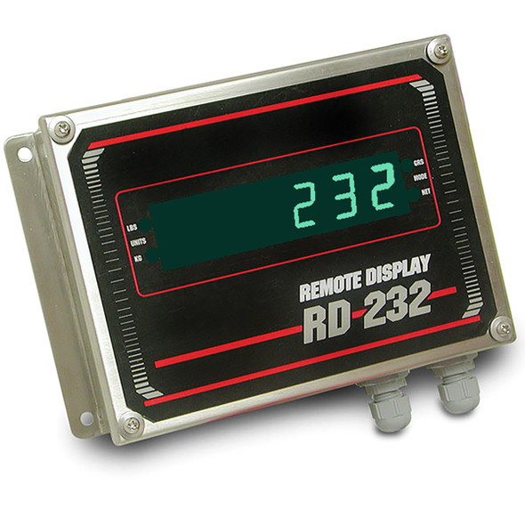 Rice Lake, 178169, 0.8" Green LED Remote Display, Stainless Steel Enclosure