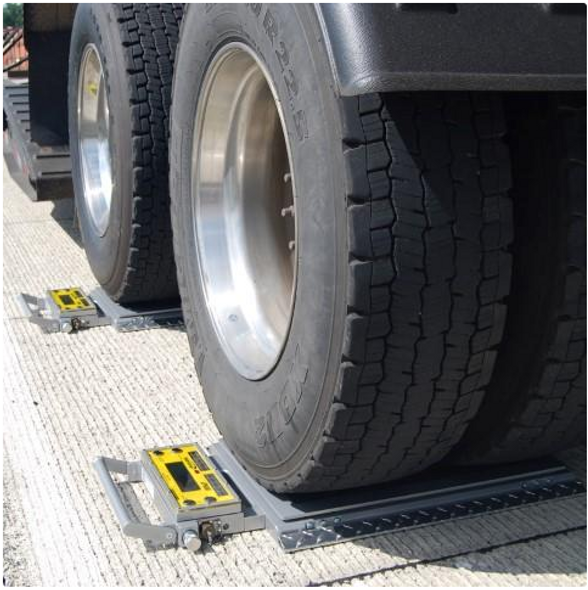 Intercomp LP600, Low Profile Lightweight Wheel Load Scale, 20,000 lb x 20 lb