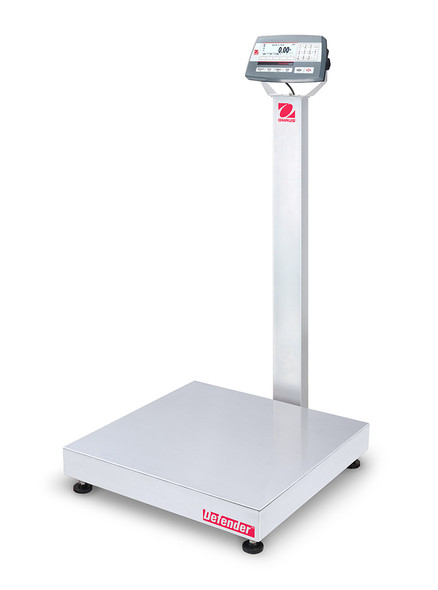 Ohaus D52P125RQV3, Column Mount Bench Scale, 250 lb x 0.05 lb, NTEP