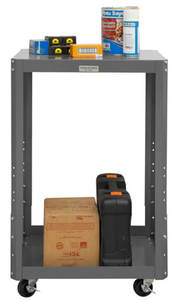 Durham MTMA243040-1K95, Adjustable Mobile Machine Table, 24" x 30" x 33/39"