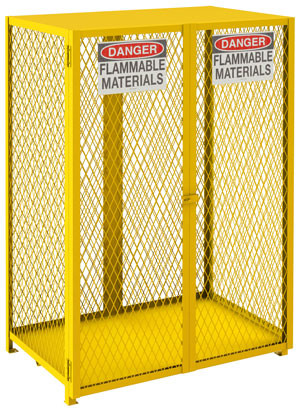 Durham EGCVC12-50, Vertical Gas Cylinder Storage Cabinet, 30.19" x 49" x 71.88"