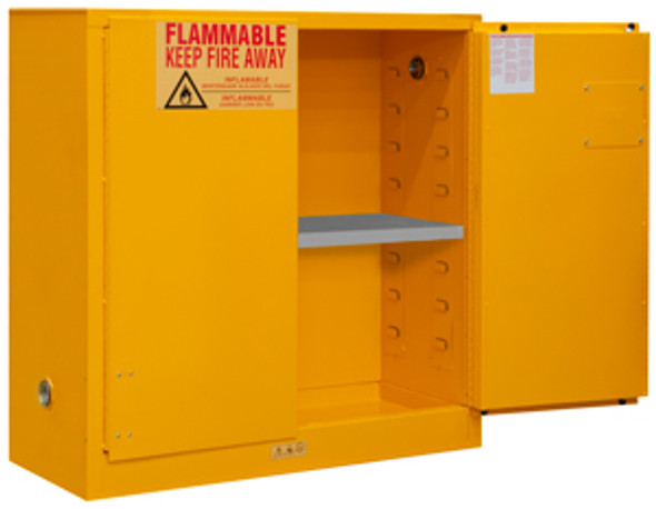 Durham 1030M-50, 30 Gallon Flammable Safety Cabinet with Manual Doors