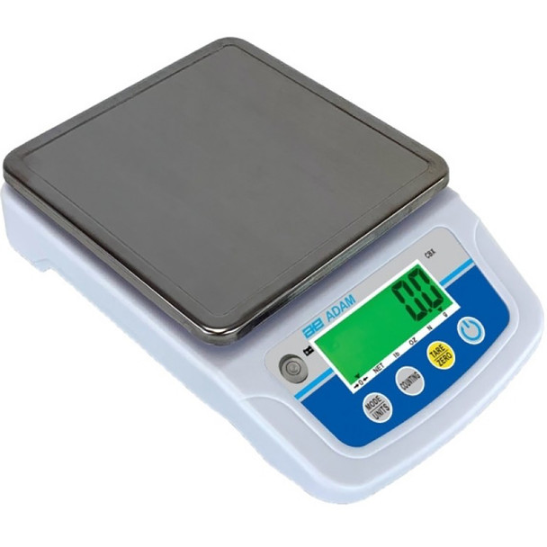 Adam CBX 3001 Portable Laboratory Precision Balance 3000g x 0.5g, Rechargeable Adam CBX 3001 Portable Laboratory Precision Balance 3000g x 0.5g, Rechargeable