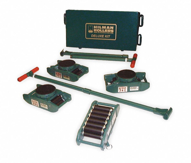 Hilman Rollers, KNRS-2-4S, Nyton Series Deluxe Kit, 2 Ton Capacity