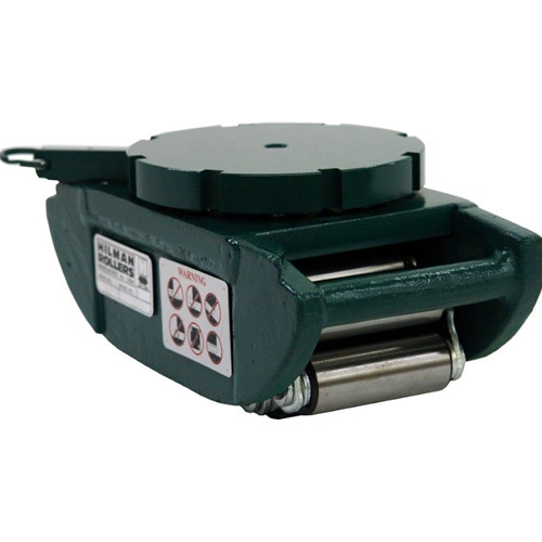 Hilman Rollers,7.5-SLS, Swivel Locking Smooth Top Heavy-Duty Machine Mover, 7.5 Ton Capacity