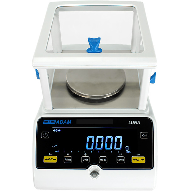 Adam Equipment Luna Precision Scale LPB 223i, 220 g x 0.001 g, Industrial and Laboratory Balance with Draft Shield