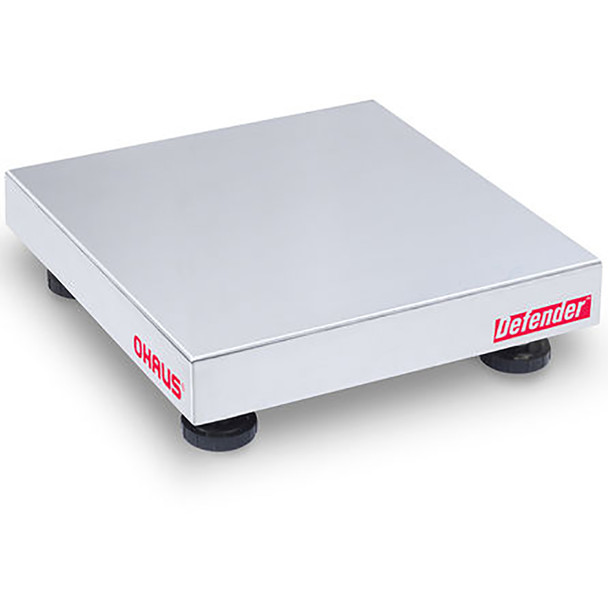 Ohaus D12WQS, Washdown Standard Bench Scale Base, 25 lb x 0.005 lb, NTEP