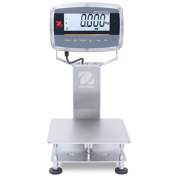 Ohaus 30575569 Defender 6000 i-D61PW5K1S6, 10lb x 0.001lb, Stainless Steel, NTEP, NSF