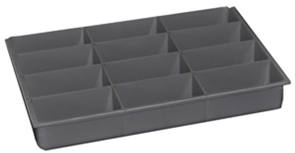 Durham 124-95-12-IND, 12 Compartment Insert for Large Boxes Durham 124-95-12-IND, 12 Compartment Insert for Large Boxes