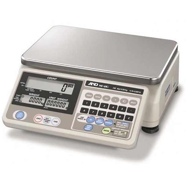 A&D, HC-3Ki, HC-i Series Economy Counting Scale, 6 lb x 0.001 lb A&D, HC-3Ki, HC-i Series Economy Counting Scale, 6 lb x 0.001 lb