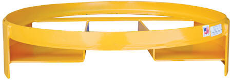 Vestil DRUM-ST Drum Stand, Steel, 24.875" Width, 6" Depth, 1500 lbs Capacity