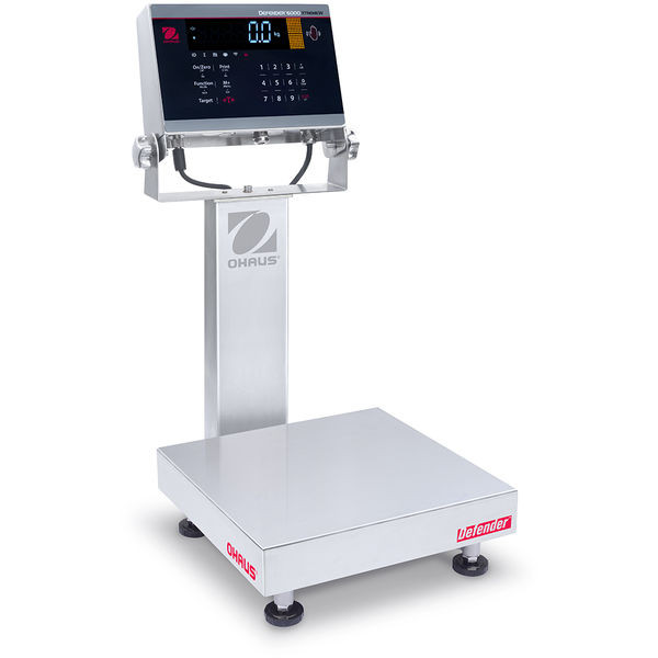 Ohaus Defender 6000 Hybrid 12 x 12 Bench Scale, 25 lb x 0.005 lb, NTEP 30631719