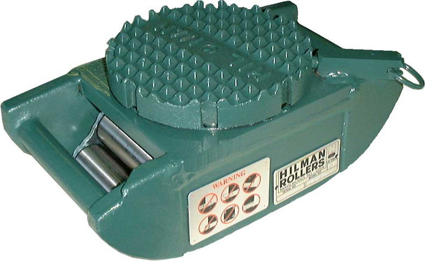 Hilman Rollers,7.5-SLD, Swivel Locking Diamond Top Mover, 7.5 Ton Capacity