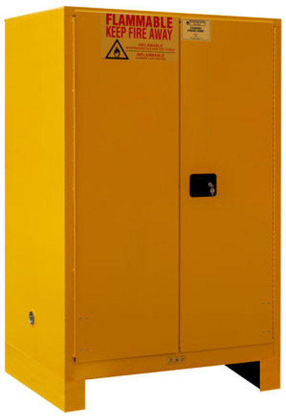 Durham 1090ML-50, 90 Gallon Flammable Safety Cabinet w/ Legs and Manual Doors Durham 1090ML-50, 90 Gallon Flammable Safety Cabinet w/ Legs and Manual Doors