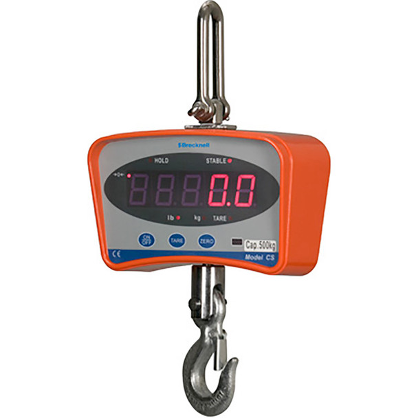 Brecknell, CS2000, Electronic Crane Scale, 2000 lb x 1 lb