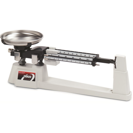 Ohaus, 750-S0, Triple Beam Mechanical Scale with Fixed Pan, 610 g x 0.1 g