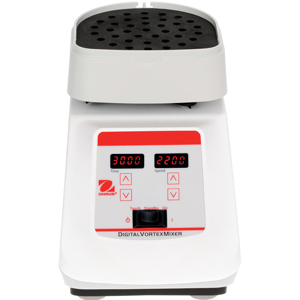 Ohaus 30392148 VXHDAL Laboratory Analog Heavy-Duty Vortex Mixer 300-3500rpm 2.5lb Capacity Orbit 0.19 in w/ Cup Head