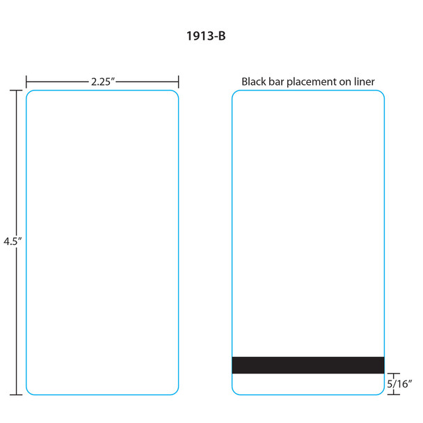 Hobart Printer Labels 1913-B for Quantum/HLX/HTi 4.5", Blank, 16 Rolls, 700 Labels per Roll Hobart Printer Labels 1913-B for Quantum/HLX/HTi 4.5", Blank, 16 Rolls, 700 Labels per Roll