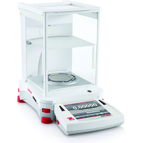 Ohaus, EX225/AD, Explorer Semi-Micro Balance with Automatic Door, 220 g x 0.01 mg Ohaus, EX225/AD, Explorer Semi-Micro Balance with Automatic Door, 220 g x 0.01 mg