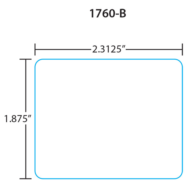 Toledo Printer Labels 1760-B for 8442 UPC, Blank, 20 Rolls, 1140 Labels per Roll Toledo Printer Labels 1760-B for 8442 UPC, Blank, 20 Rolls, 1140 Labels per Roll