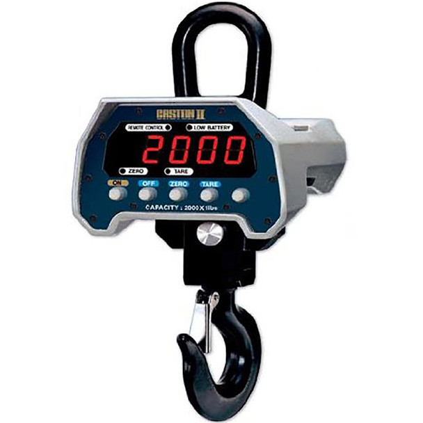 CAS, CAST2-PLUS(1K), Crane Scale, 1,000 lb x 0.5 lb