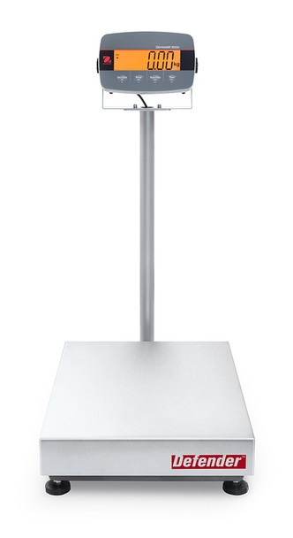 OHAUS Defender? 3000 - i-D33 Bench Scale D33P150B1L2 300lb x 0.1lb (0.05lb), NTEP 30685184 OHAUS Defender? 3000 - i-D33 Bench Scale D33P150B1L2 300lb x 0.1lb (0.05lb), NTEP 30685184