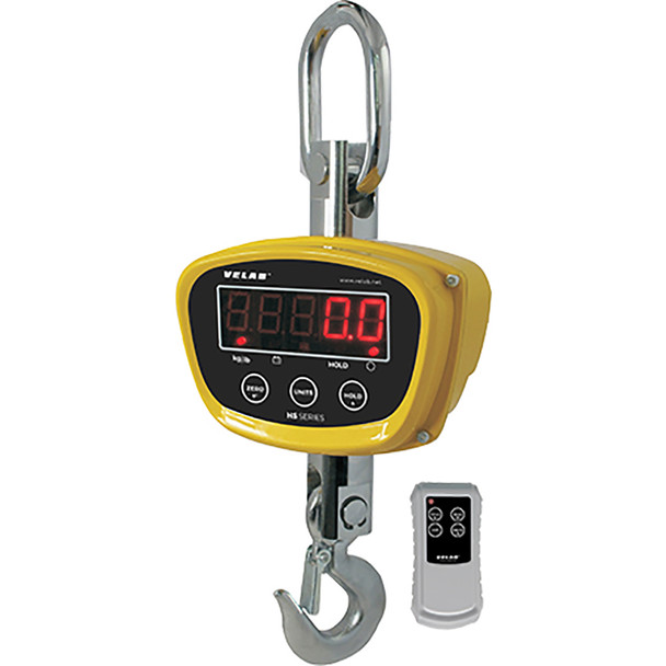 Velab VE-HS1500 Crane Scale 3000 lb x 0.5 lb LED, Die-Cast Aluminum