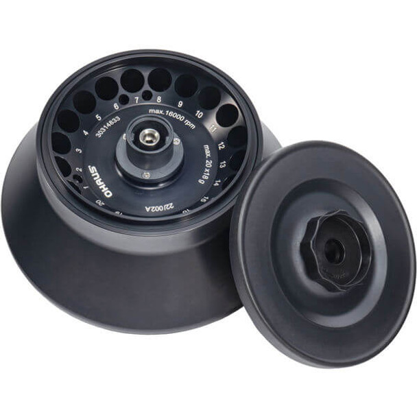 Ohaus Rotor, Angle, 20x10ml RB, ID, Hi Ohaus Rotor, Angle, 20x10ml RB, ID, Hi