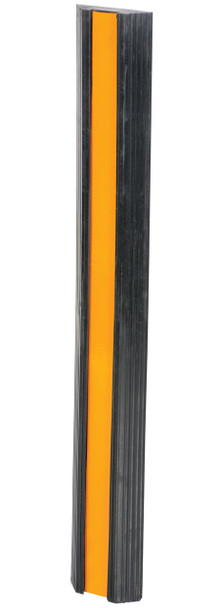 Vestil BS-36 Rubber Extruded Bumper Stop, Rectangular, 36" Length, 5-1/2" Width, 1-1/4" Depth