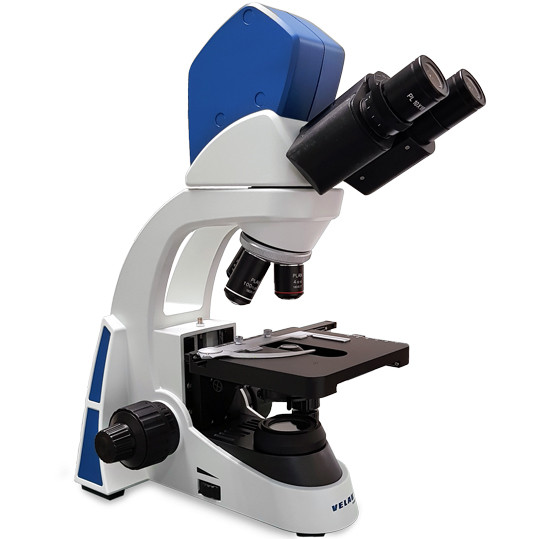 Velab VE-D50 Digital Biological Binocular Microscope, 3.0 MP Digital Camera, Plan Achromatic Objectives