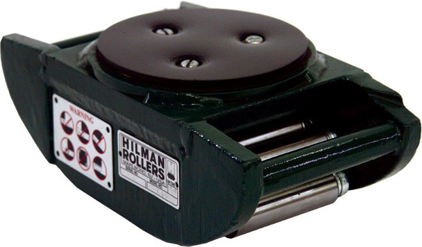 Hilman Rollers, 3.75-SLP, Swivel Locking Padded Top Mover, 3.75 Ton Capacity