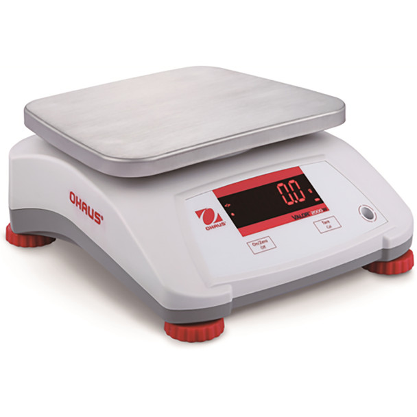 Ohaus, V22PWE30T, Compact Bench Scale, 60 lb x 0.01 lb, NSF Listed, Used - Like New