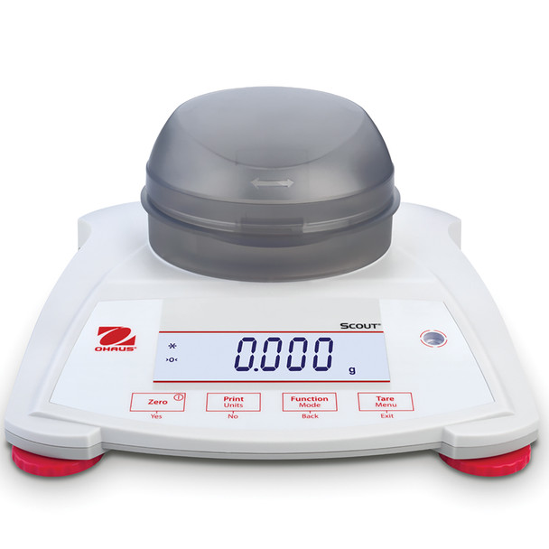 Ohaus SPX123 Electronic Analytical Balance, 120g x 0.001g, 30253017