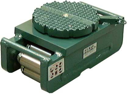 Hilman Rollers, 30-SLD, Swivel Locking Diamond Top Machine Roller, 30 Ton Cap.