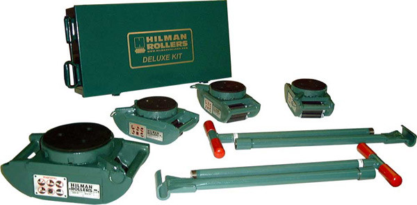 Hilman Rollers, KNRS-8-SLP, Nyton Series Deluxe Kit, 8 Ton Capacity
