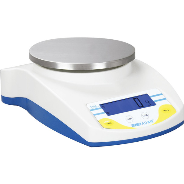 Adam Equipment CQT 2601 Core Compact Portable Balance, 2600 g Capacity x 0.1 g Readability
