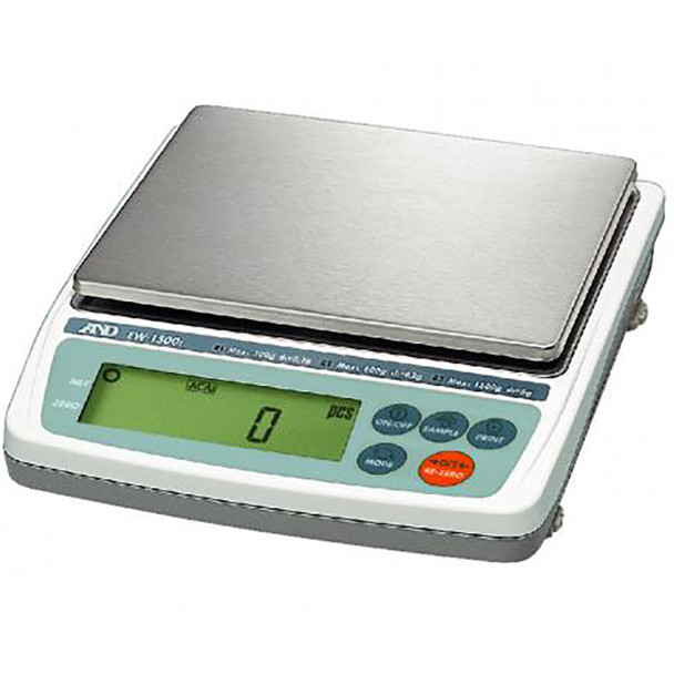 A&D, EK-6100i, "Everest" Series Single Range Compact Balance 6,000 g x 0.1 g