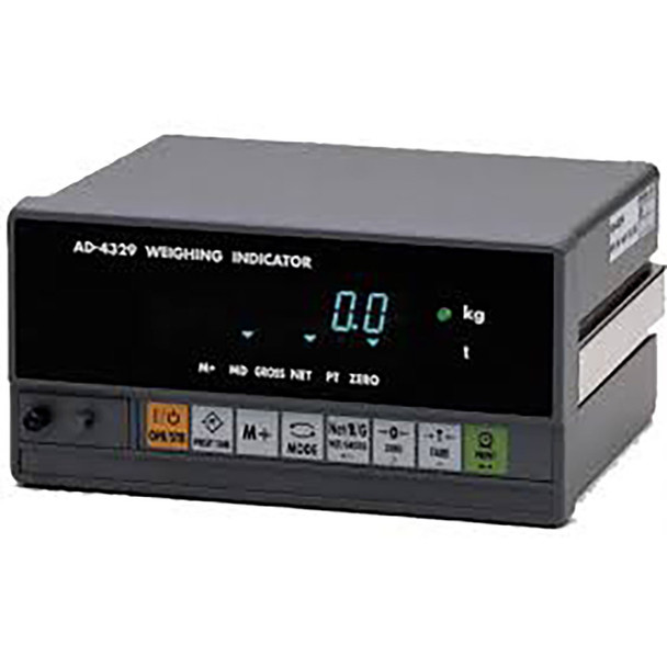 A&D AD-4329A Digital Weighing Indicator | NTEP Certified Industrial Scale Display | High-Precision, Durable, and Easy-to-Read Weight Controller