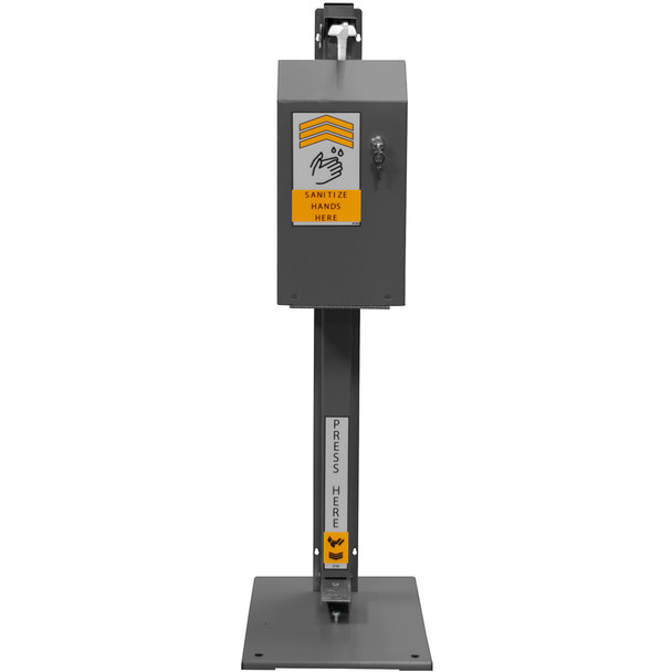 Durham 1400-05 Hands-Free Hand Sanitizer Station, Holds 1-4 L