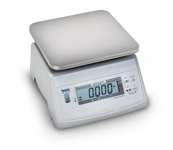 Yamato PPC-200W-II-4, Upgraded PPC Series Washdown Portion Control Scale, 4lb x 0.002lb, NTEP
