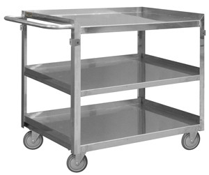Durham SRSC2016303FLD4, Stainless Steel Stock Cart, 16.75" x 36.43" x 34"