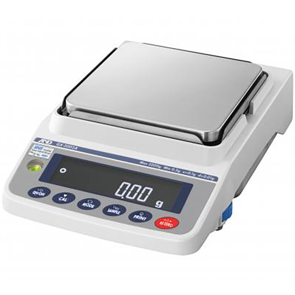 A&D GF-6002A, Precision Balance with External Calibration, 6200 g x 0.01 g