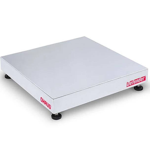 Ohaus D500RQV, Square Defender 5000 Bench Scale Base, 1000 lb x 0.2 lb, NTEP