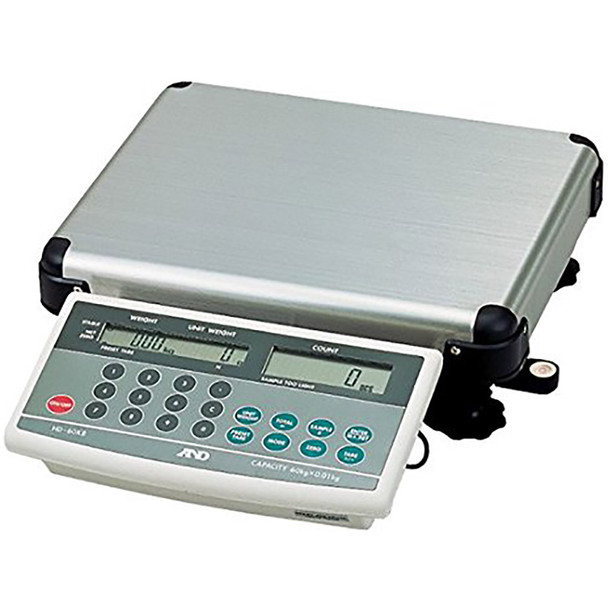 A&D, HD-60KB, High Capacity Counting Scale, 120 lb x 0.02 lb