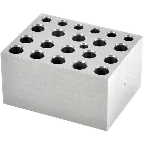 Ohaus Module Block Combo for Micro Tubes – 21-Well Precision Block for Optimal Heat Transfer