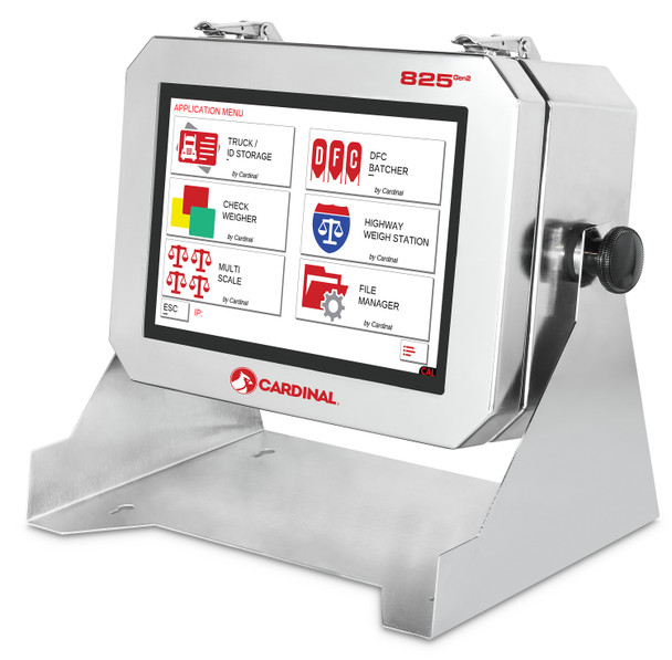 Cardinal Stainless Steel Weight Indicator, Graphic Touch Screen Display, Digital LC Interface