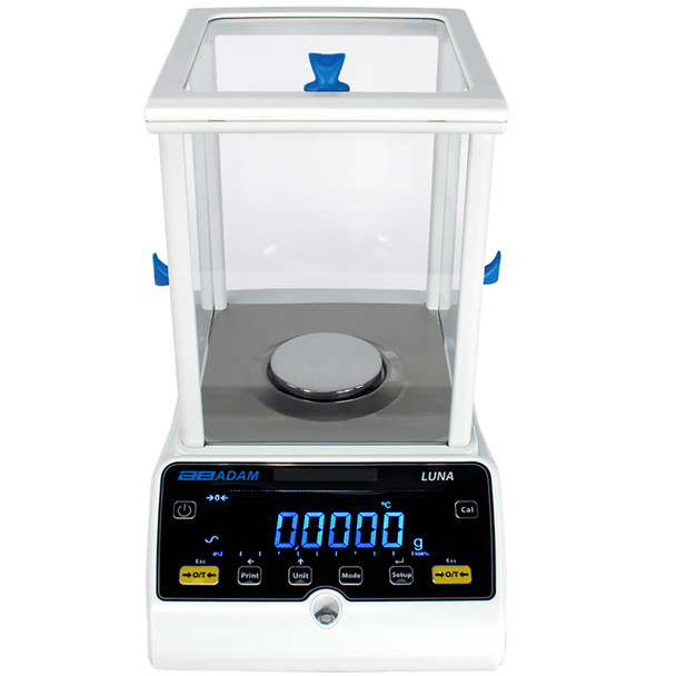 Adam Equipment Luna Analytical Scale LAB 254e, 250 g x 0.0001 g, Industrial and Laboratory Balance with Draft Shield