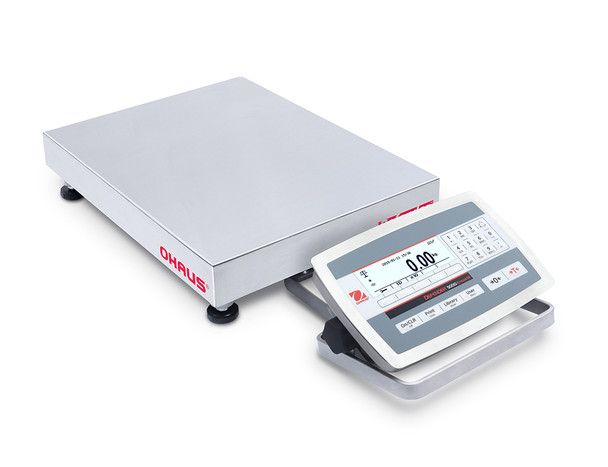 Ohaus D52XW25RTR5, Stainless Steel Low Profile Bench Scale, 50 lb x 0.01 lb NTEP